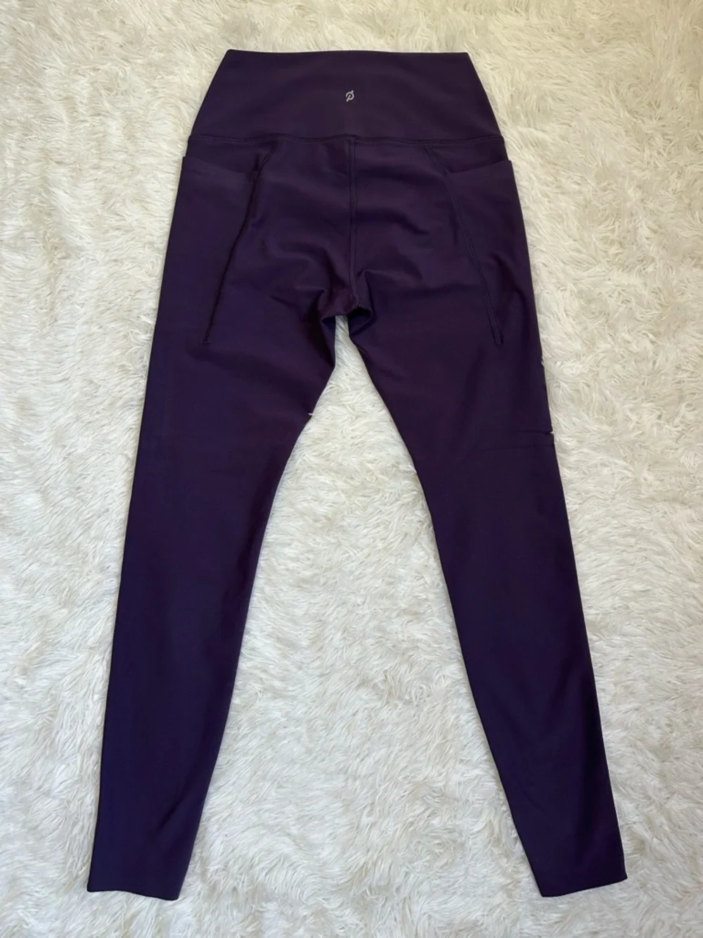 Peloton Leggings Cadent  Purple High-Waist Pockets Sport Workout Yoga  Small - Picture 4 of 8